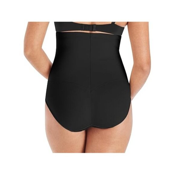 Maidenform Firm Control High Waist Shaping Brief Panty Black XL FL1854 NWT - Picture 3 of 6